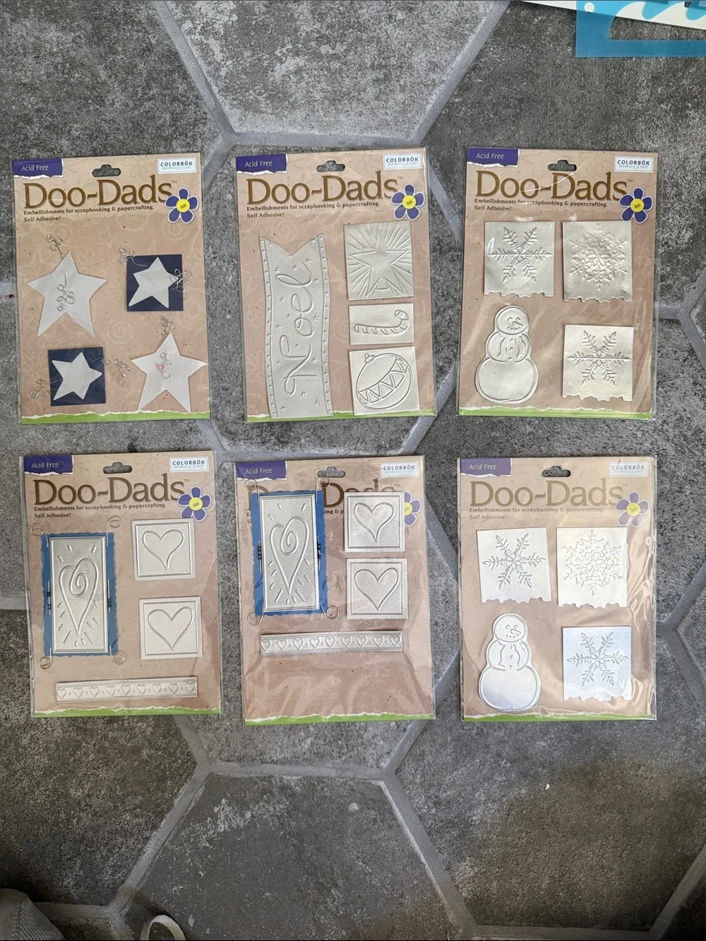 Giant Lot of 30+ Party Craft Stencils, Templates, Die Cuts, Borders, Stickers